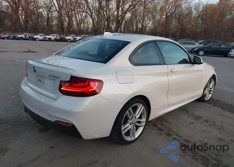 2016 BMW 228I xDrive z USA, uszkodzony, nr VIN WBA1G9C57GV726301